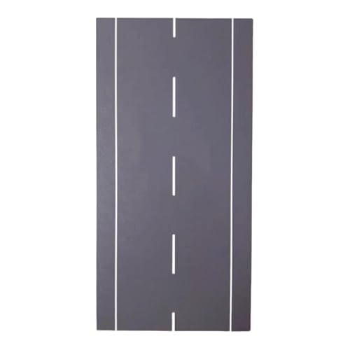 Milageto Miniatur-Straßenmodell im Maßstab 1/64, DIY-Gebäude, Straßen-Miniatur-Layout, Stadtstraßendekor, wasserdicht für Modellfahrzeuge, Style C von Milageto