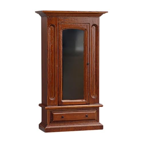 Milageto Miniaturpuppenhaus Möbel Puppe Armoire Garderobe Dekorative Mini -Schrank Fotografie Propu House Accessoire 1:12 Skala Milageto Miniaturpuppenhaus Möbel Puppe Armoire Garderobe Dekorative Mini -Schrank Fotografie Propu House Accessoire 1:12 Skala von Milageto