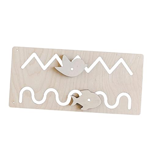 Milageto Montessori Sensory Board Zubehör Slide Develop Feinmotorik Lernspielzeug Kognitionsspielzeug Spiel für Vorschulgeburtstagsgeschenk, Tiere Milageto Montessori Sensory Board Zubehör Slide Develop Feinmotorik Lernspielzeug Kognitionsspielzeug Spiel für Vorschulgeburtstagsgeschenk, Tiere von Milageto