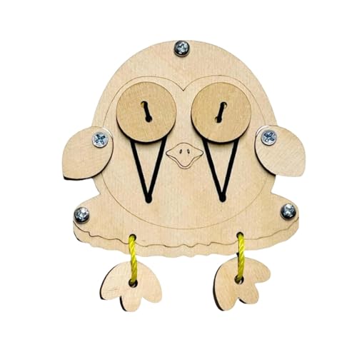 Milageto Montessori Sockel Stecker Spielzeug Activity Board Zubehör Sensory Board Spielzeug Lehrmittel für Vorschule Kleinkinder Kinder, Eule Milageto Montessori Sockel Stecker Spielzeug Activity Board Zubehör Sensory Board Spielzeug Lehrmittel für Vorschule Kleinkinder Kinder, Eule von Milageto