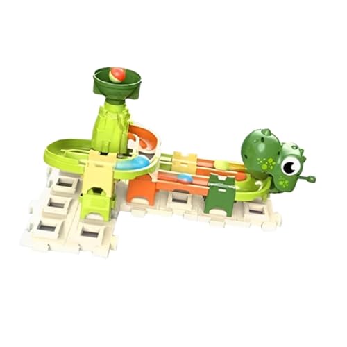 Milageto Murmelbahn für Kinder, Rennstrecke DIY Lernspielzeug Pädagogisches Geburtstagsgeschenk Konstruktionsbausteine Murmellabyrinth-Bausatz, 28 Stück Milageto Murmelbahn für Kinder, Rennstrecke DIY Lernspielzeug Pädagogisches Geburtstagsgeschenk Konstruktionsbausteine Murmellabyrinth-Bausatz, 28 Stück von Milageto