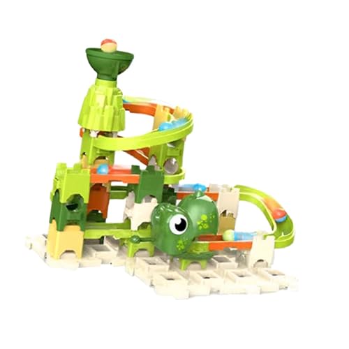 Milageto Murmelbahn für Kinder, Rennstrecke DIY Lernspielzeug Pädagogisches Geburtstagsgeschenk Konstruktionsbausteine Murmellabyrinth-Bausatz, 60 Stück Milageto Murmelbahn für Kinder, Rennstrecke DIY Lernspielzeug Pädagogisches Geburtstagsgeschenk Konstruktionsbausteine Murmellabyrinth-Bausatz, 60 Stück von Milageto