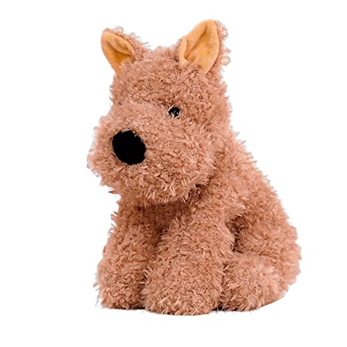Milageto Niedlicher Hund Stofftier Plüschtier Plüschtier Stofftier Plüschtier für Valentinstag Schlafzimmer Wohnzimmer Ornamente Erwachsene Kinder, Braun 40cm von Milageto