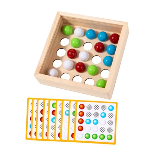 Milageto Perlenfarben passende Spiel Denkt, Gehirn Teaser Fine Motor Toy Holzspielzeug Bildungsspielzeug für Geburtstagsgeschenke Kinder Kinder Milageto Perlenfarben passende Spiel Denkt, Gehirn Teaser Fine Motor Toy Holzspielzeug Bildungsspielzeug für Geburtstagsgeschenke Kinder Kinder von Milageto