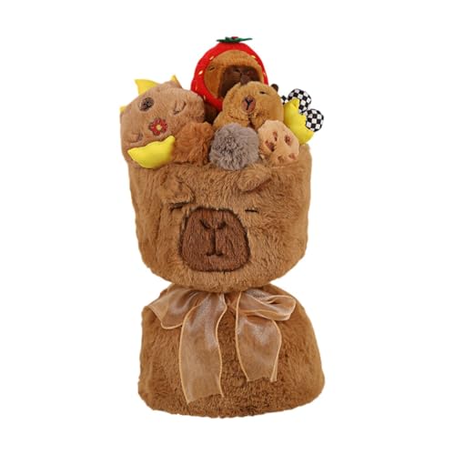Milageto Plüsch Spielzeugpuppe Blumenstrauß Stofftiere Doll Home Decor Blumenstrauß für Valentinstag Hochzeitsblumenarrangements, Style B Milageto Plüsch Spielzeugpuppe Blumenstrauß Stofftiere Doll Home Decor Blumenstrauß für Valentinstag Hochzeitsblumenarrangements, Style B von Milageto