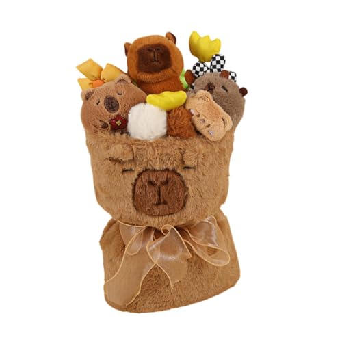 Milageto Plüsch Spielzeugpuppe Blumenstrauß Stofftiere Doll Home Decor Blumenstrauß für Valentinstag Hochzeitsblumenarrangements, Style E Milageto Plüsch Spielzeugpuppe Blumenstrauß Stofftiere Doll Home Decor Blumenstrauß für Valentinstag Hochzeitsblumenarrangements, Style E von Milageto