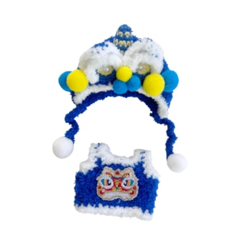 Milageto Puppen-Löwentanz-Kleidung, Ihre eigenen Puppen, Mode für Kinder, pädagogische Kleidung, Puppen-Cos-Zubehör, verkleiden Sie Sich für 15 cm bis 17 cm, Blau Milageto Puppen-Löwentanz-Kleidung, Ihre eigenen Puppen, Mode für Kinder, pädagogische Kleidung, Puppen-Cos-Zubehör, verkleiden Sie Sich für 15 cm bis 17 cm, Blau von Milageto