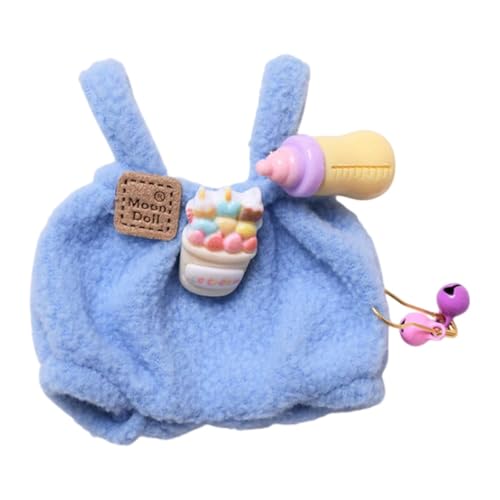 Milageto Puppen-Overall-Anhänger, Puppen-Outfits für Kinder, Geburtstagsgeschenk, Foto-Requisiten, Koordinationskostüme, Puppenkleidung für 6,69-Zoll-Puppen, Blau Milageto Puppen-Overall-Anhänger, Puppen-Outfits für Kinder, Geburtstagsgeschenk, Foto-Requisiten, Koordinationskostüme, Puppenkleidung für 6,69-Zoll-Puppen, Blau von Milageto