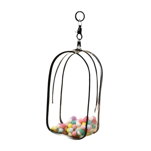 Milageto Puppenfigur-Display-Tasche, Mini-Puppen-Aufbewahrungstasche, staubdicht, wasserdicht, Outdoor-Puppen-Display-Tasche für 15/18 cm große Actionfiguren, Schwarz Milageto Puppenfigur-Display-Tasche, Mini-Puppen-Aufbewahrungstasche, staubdicht, wasserdicht, Outdoor-Puppen-Display-Tasche für 15/18 cm große Actionfiguren, Schwarz von Milageto