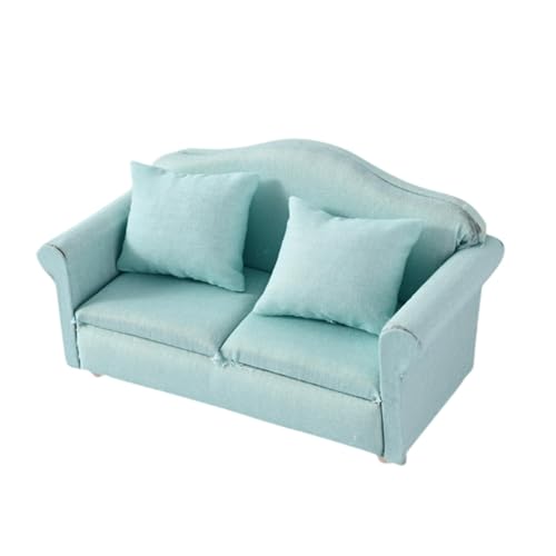 Milageto Puppenhaus-Sofa im Maßstab 1/12, künstlich, klassisch, realistisch, Fotografie-Requisiten, kreatives DIY-Szenen-Ornament, Modell, Puppenhaus-Dekor, Style A Milageto Puppenhaus-Sofa im Maßstab 1/12, künstlich, klassisch, realistisch, Fotografie-Requisiten, kreatives DIY-Szenen-Ornament, Modell, Puppenhaus-Dekor, Style A von Milageto