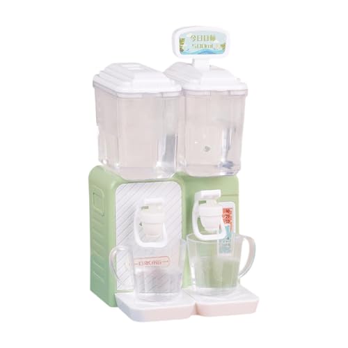 Milageto Puppenhaus Wasserstation, Miniatur Einrichtung für DIY in Schlafzimmer und Küche, Grün von Milageto