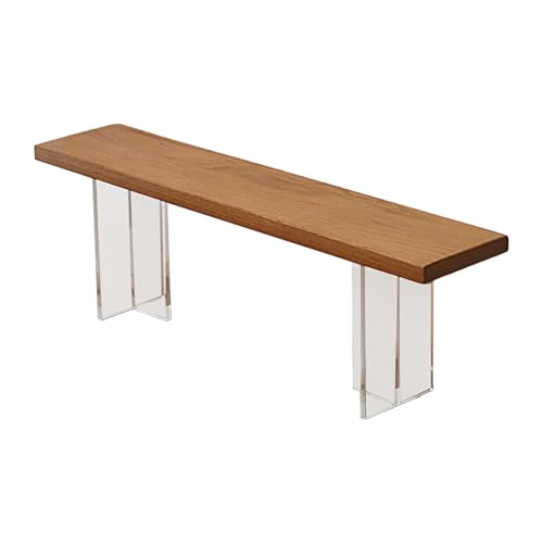 Milageto Puppenhausmöbel im Maßstab 1:6, handgemachte Spielzeugdekoration, Miniaturmodell aus Holz, Bank Milageto Puppenhausmöbel im Maßstab 1:6, handgemachte Spielzeugdekoration, Miniaturmodell aus Holz, Bank von Milageto
