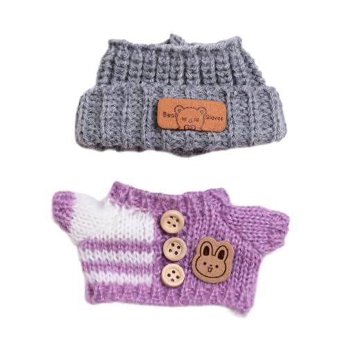 Milageto Puppenkleidung, Zubehör, Ersatzkleid, Spielzeug, Pullover und Mütze, Puppenkleidung, Anzug für Cosplay, Heimwerkerbedarf, Lila Milageto Puppenkleidung, Zubehör, Ersatzkleid, Spielzeug, Pullover und Mütze, Puppenkleidung, Anzug für Cosplay, Heimwerkerbedarf, Lila von Milageto