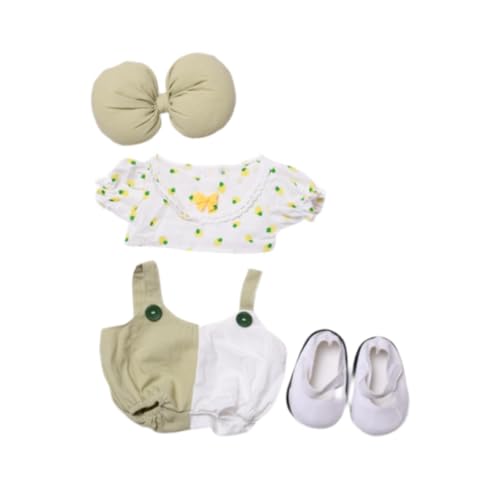 Milageto Puppenkleidung 14,96 Zoll Zubehör Handgefertigte Schuhe Kostüme DIY Outfit für Kinder zwischen 5 und 10 Jahren, Grün Milageto Puppenkleidung 14,96 Zoll Zubehör Handgefertigte Schuhe Kostüme DIY Outfit für Kinder zwischen 5 und 10 Jahren, Grün von Milageto