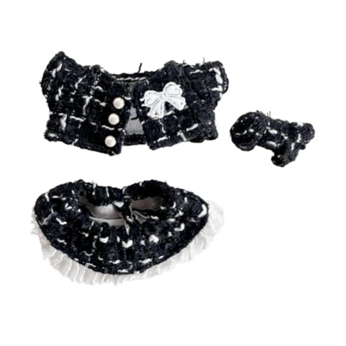 Milageto Puppenkleidungsset, Cartoon mit Kopfbedeckung, Foto-Requisiten, Bequeme, stilvolle Kleidung zum Anziehen für 6,69-Zoll-Puppen Milageto Puppenkleidungsset, Cartoon mit Kopfbedeckung, Foto-Requisiten, Bequeme, stilvolle Kleidung zum Anziehen für 6,69-Zoll-Puppen von Milageto