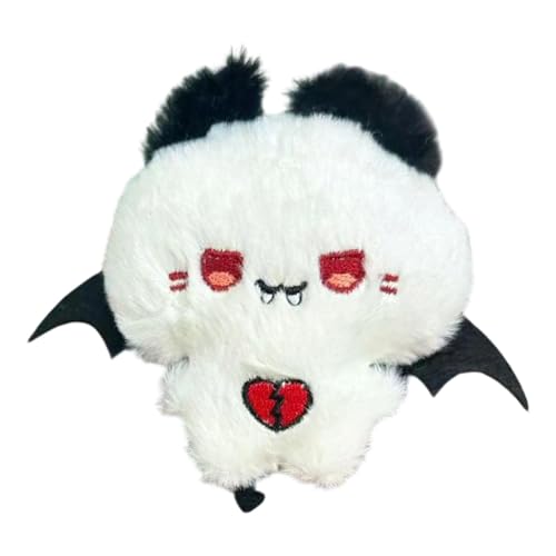 Milageto Quietschender Halloween-Vampirgeist-Taschenanhänger, 10,9 x 8,1 cm, Geschenk für Frauen, Accessoire, vielseitig verwendbar, handgefertigt, hübsch Milageto Quietschender Halloween-Vampirgeist-Taschenanhänger, 10,9 x 8,1 cm, Geschenk für Frauen, Accessoire, vielseitig verwendbar, handgefertigt, hübsch von Milageto