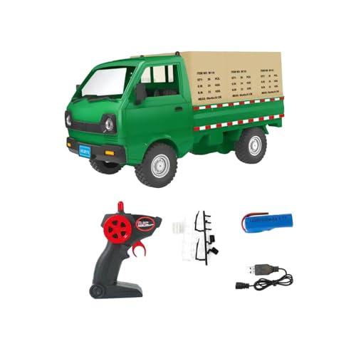 Milageto RC-Autospielzeug 1/16 LKW-Spielzeug Aktivitäten Geschenke Spielen Lernspielzeug Kognitive Entwicklung Spielfahrzeuge Spielzeug für Jungen Kind, Grün von Milageto