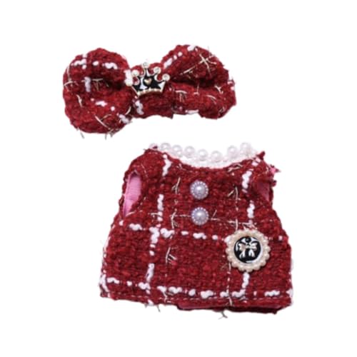 Milageto Rote Puppenkleidung, Puppenkleidung, Rollenspiel, DIY, Mode, Kostüme, pädagogisches Ankleiden, Macht Ihre eigenen Puppen für 6,69-Zoll-Puppen Milageto Rote Puppenkleidung, Puppenkleidung, Rollenspiel, DIY, Mode, Kostüme, pädagogisches Ankleiden, Macht Ihre eigenen Puppen für 6,69-Zoll-Puppen von Milageto