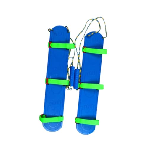 Milageto Sensory Balance Board, Kindergarten sensorische Integrationsspielschuhe, Hand- und Fußbrett im Freien für Teenager, Jungen Mädchen, Blue 3 Person von Milageto