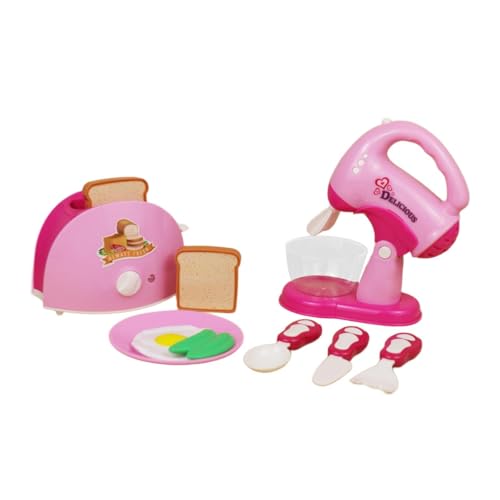 Milageto Simulation Küchenspielzeug Küchengerät Rollenspiel Feinmotorik Geburtstagsgeschenke Mixer Mini-Gerät Spielzeug für Vorschule, Rosa Milageto Simulation Küchenspielzeug Küchengerät Rollenspiel Feinmotorik Geburtstagsgeschenke Mixer Mini-Gerät Spielzeug für Vorschule, Rosa von Milageto