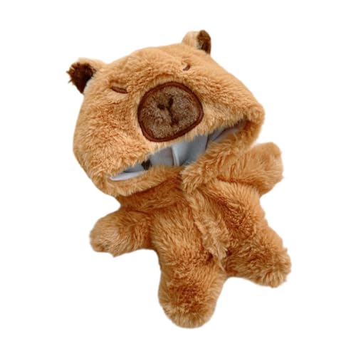 Milageto Strampler für Plüschpuppen, zum Anziehen, Fantasie, Foto-Requisiten, Flexibilität, süßes Tiergewand, Puppenkleidung, Capybara-Anzug für 20-cm-Puppen Milageto Strampler für Plüschpuppen, zum Anziehen, Fantasie, Foto-Requisiten, Flexibilität, süßes Tiergewand, Puppenkleidung, Capybara-Anzug für 20-cm-Puppen von Milageto
