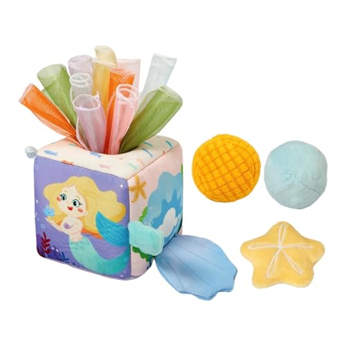 Milageto -Taschentuchbox-Spielzeug, interaktives Spielzeug, pädagogisches Spielzeug, sensorische Entwicklung für Kinder, s, Jungen und Mädchen ab 6 Milageto -Taschentuchbox-Spielzeug, interaktives Spielzeug, pädagogisches Spielzeug, sensorische Entwicklung für Kinder, s, Jungen und Mädchen ab 6 von Milageto