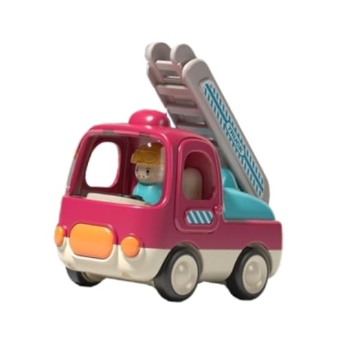 Milageto Trägheit Autospielzeug Push and Go Car tragbares Baufahrzeug-Spielzeug Reibungsantriebs Spielzeugwagen für Kinder Kinder 1 bis 3 Jahre alt, Leiterwagen Milageto Trägheit Autospielzeug Push and Go Car tragbares Baufahrzeug-Spielzeug Reibungsantriebs Spielzeugwagen für Kinder Kinder 1 bis 3 Jahre alt, Leiterwagen von Milageto