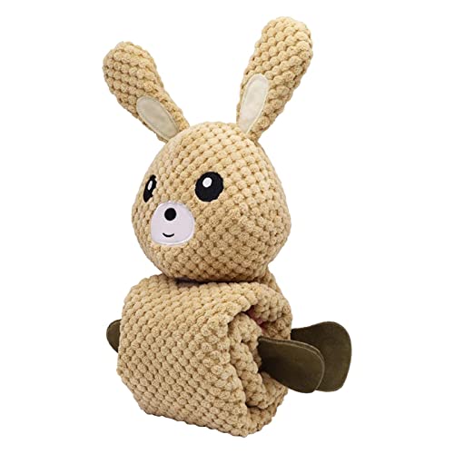 Milageto Tragbares Quietschendes, Welpen Schnüffelmatte, Interaktives Spiel, Kauspielzeug, Decke, Schnüffelkissen, Futtermatte, Kissen für, Braun Milageto Tragbares Quietschendes, Welpen Schnüffelmatte, Interaktives Spiel, Kauspielzeug, Decke, Schnüffelkissen, Futtermatte, Kissen für, Braun von Milageto