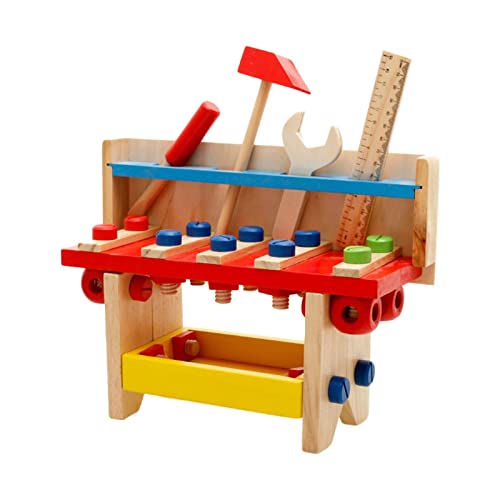 Milageto Wartungsstation Lernspielzeug Multifunktionale Geschenke Werkbank Spielzeug für Lernaktivitäten Urlaub Kindergarten Milageto Wartungsstation Lernspielzeug Multifunktionale Geschenke Werkbank Spielzeug für Lernaktivitäten Urlaub Kindergarten von Milageto