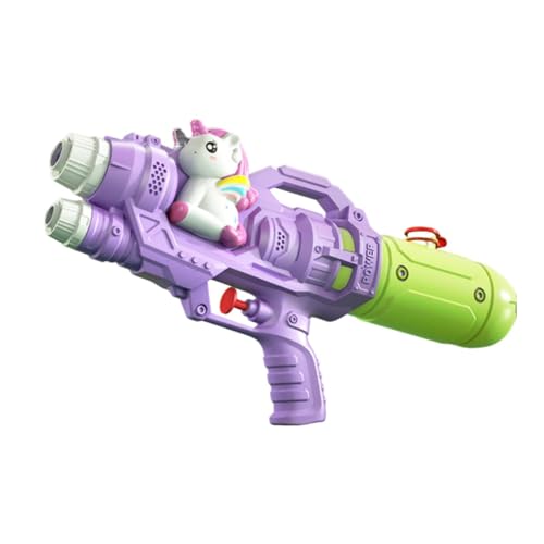 Milageto Water Soaker -Spielzeug, leicht, mit Doppelloch, für und Erwachsene, vielseitiges Zubehör, tragbar für Strandpartys im Freien, Lila Einhorn Milageto Water Soaker -Spielzeug, leicht, mit Doppelloch, für und Erwachsene, vielseitiges Zubehör, tragbar für Strandpartys im Freien, Lila Einhorn von Milageto