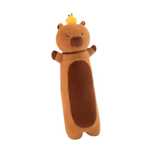 Milageto Weiche Plüsch Capybara Puppe Langes Capybara Plüsch Kissen Sammlung, 90cm von Milageto