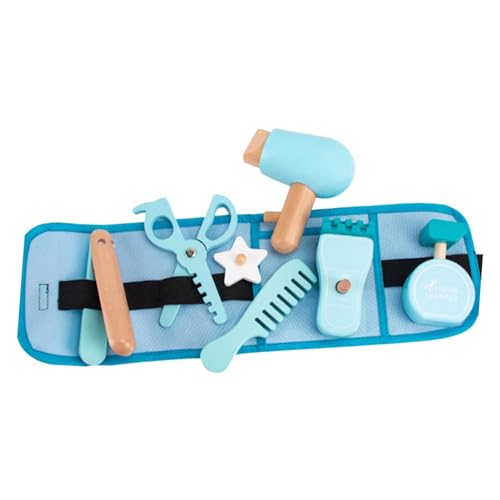 Milageto Werkzeuggürtel-Set für , Schönheitssalon-Set, Rollenspiel, pädagogisches Spielzeug zum Vortäuschen von Haarstyling für Partys und Milageto Werkzeuggürtel-Set für , Schönheitssalon-Set, Rollenspiel, pädagogisches Spielzeug zum Vortäuschen von Haarstyling für Partys und von Milageto