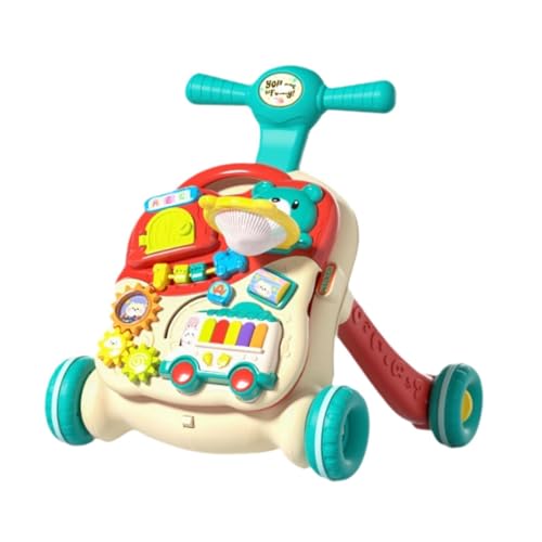 Milageto und Activity Center Walking Assistant Interactive Learning Walk Support Musikspielzeug für 6-12 Monate von Milageto