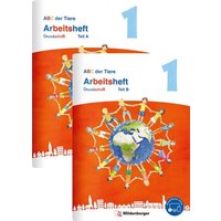 ABC der Tiere 1 Neubearbeitung - Arbeitsheft Grundschrift, Teil A und B von Mildenberger Verlag GmbH