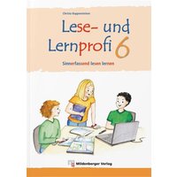 Lese- und Lernprofi 6 - Schülerarbeitsheft - silbierte Ausgabe von Mildenberger Verlag GmbH