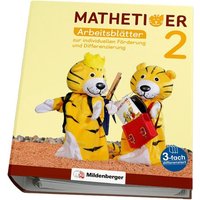 Mathetiger 2 - Arbeitsblätter zur individuellen Förderung und Differenzierung von Mildenberger Verlag GmbH