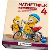 Mathetiger 4 - Arbeitsblätter zur individuellen Förderung und Differenzierung von Mildenberger Verlag GmbH