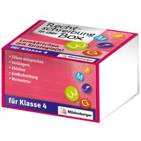 Rechtschreibung in der Box - Lernkärtchen mit Strategie(n) Klasse 4 von Mildenberger Verlag GmbH