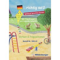 Richtig so! 2 - Spiele für Deutsch-Förderunterr. von Mildenberger Verlag GmbH