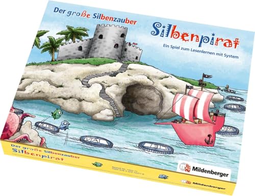 Mildenberger Verlag GmbH Der große Silbenzauber: Silbenpirat EIN Spiel zum Lesenlernen mit System. Leselernspiel im Schmuckkarton, White Mildenberger Verlag GmbH Der große Silbenzauber: Silbenpirat EIN Spiel zum Lesenlernen mit System. Leselernspiel im Schmuckkarton, White von Mildenberger Verlag GmbH