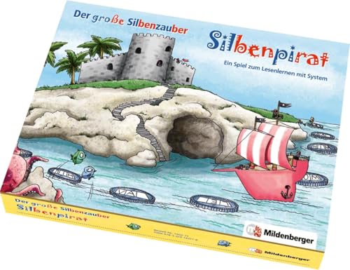 Mildenberger Verlag GmbH Der große Silbenzauber: Silbenpirat EIN Spiel zum Lesenlernen mit System. Leselernspiel im Schmuckkarton von Mildenberger Verlag GmbH