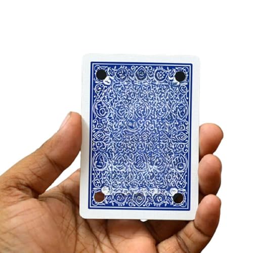 MilesMagic Magician's Hole Shake Matrix Art Gimmick | Hochvisueller klassischer Trick | Fahrrad-Poker unmöglicher Hohlkarten-Trick | für Street Magic | für Stage Magic Tricks MilesMagic Magician's Hole Shake Matrix Art Gimmick | Hochvisueller klassischer Trick | Fahrrad-Poker unmöglicher Hohlkarten-Trick | für Street Magic | für Stage Magic Tricks von MilesMagic