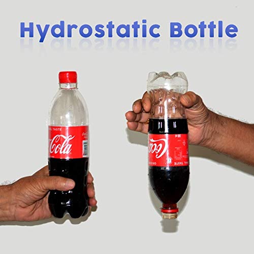 MilesMagic Magician's Hydrostatic Cola Bottle Gimmick Any Liquid Float Without Cap Anti Gravity Mentalsim Magic Trick von MilesMagic
