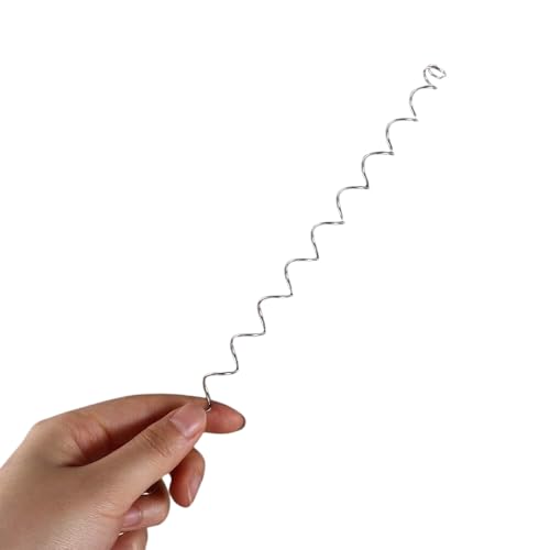 MilesMagic Wonder Wire – faszinierender Spiral-Illusionstrick | langlebige Mephisto-Spirale aus Metall | Optisches Schreibtischdisplay, Gesprächsstück & Stressabbau für Erwachsene von MilesMagic