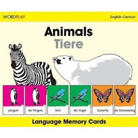 Wordplay Language Memory Cards-Animals (English-German) von Milet Publishing