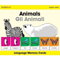 Wordplay Language Memory Cards-Animals (English-Italian) von Milet Publishing