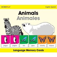 Wordplay Language Memory Cards-Animals (English-Spanish) von Milet Publishing
