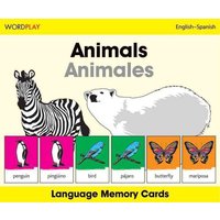 Wordplay Language Memory Cards-Animals (English-Spanish) von Milet Publishing
