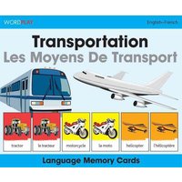Wordplay Language Memory Cards-Transportation (English-French) von Milet Publishing