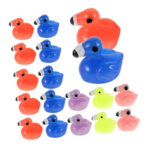 25-teilige Mini-Flamingo-Dekorationen: Niedliche Flamingo-Figuren Aus Kunstharz Für Märchengärten, Aquarium-, Puppenhaus-zubehör, Kinder-bastelarbeiten Mit Tropischem Thema 25-teilige Mini-Flamingo-Dekorationen: Niedliche Flamingo-Figuren Aus Kunstharz Für Märchengärten, Aquarium-, Puppenhaus-zubehör, Kinder-bastelarbeiten Mit Tropischem Thema von Milisten